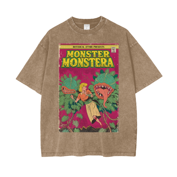 Classic "Monstera Madness" T-Shirt