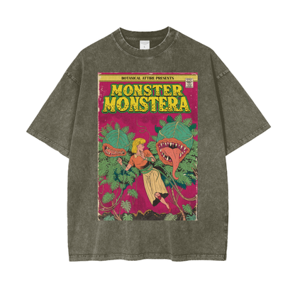 Classic "Monstera Madness" T-Shirt