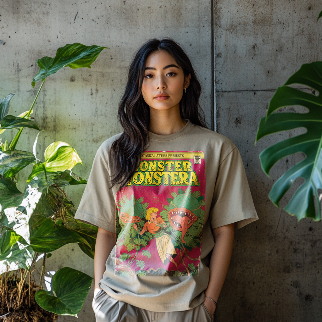 Classic "Monstera Madness" T-Shirt