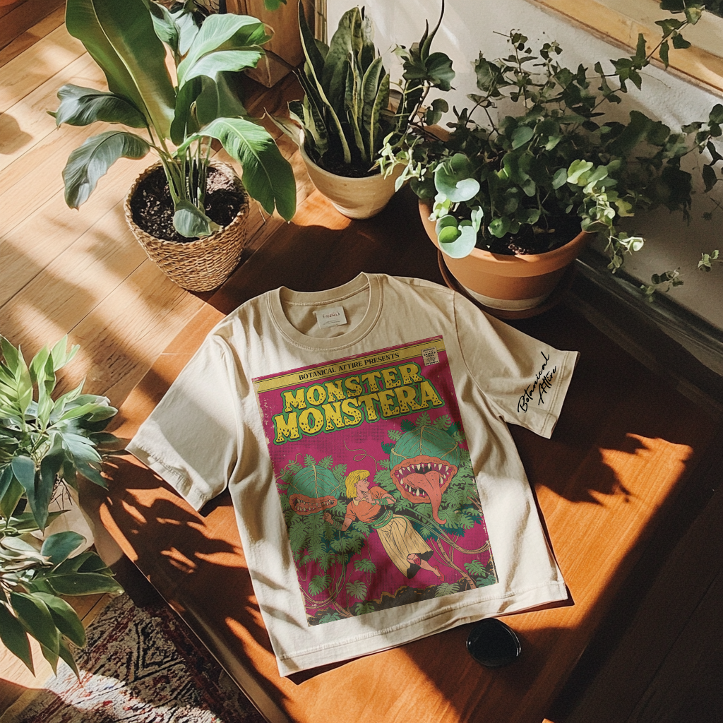 Classic "Monstera Madness" T-Shirt