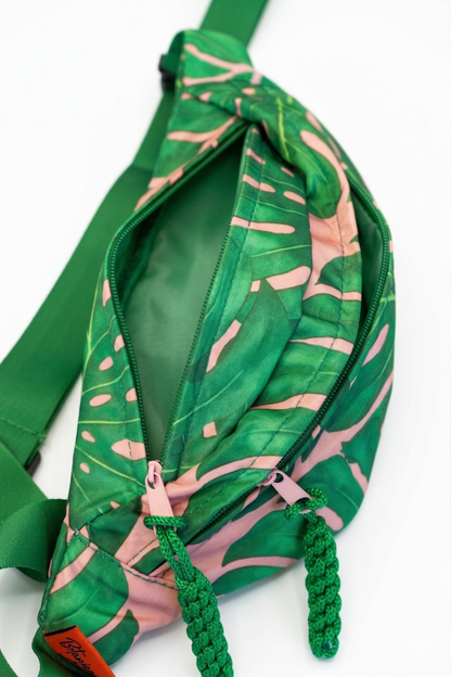 Monstera Crossbody Bag