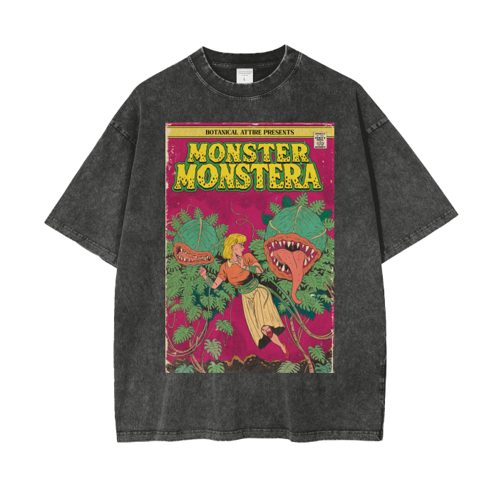 Classic "Monstera Madness" T-Shirt